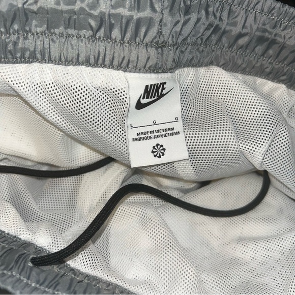 Nike Windrunner Men's Woven Lined Pants size Large gray/white track - Picture 6 of 9